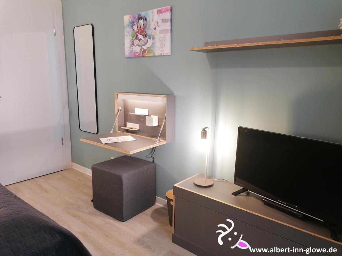 Apartment Albert-inn-glowe: Barrier-free Retreat With Coworking & Sauna *